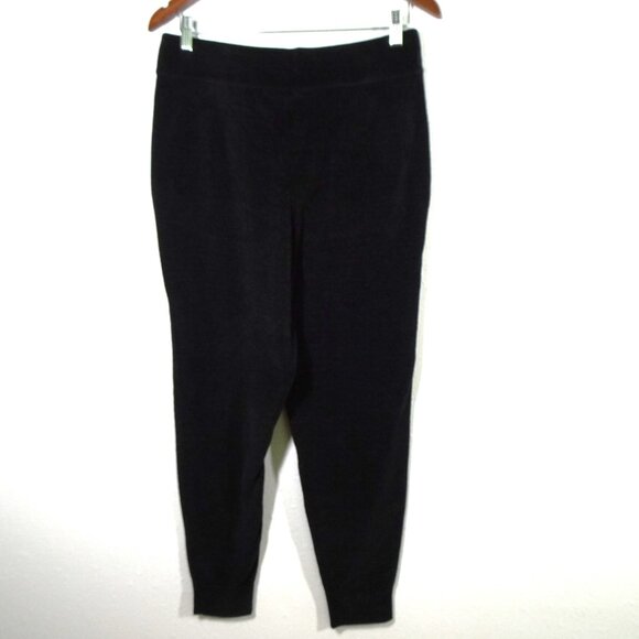 Tommy Bahama Jogger Sweatpants Women's Size S Black Soft Sea Light Sweater - Picture 5 of 11